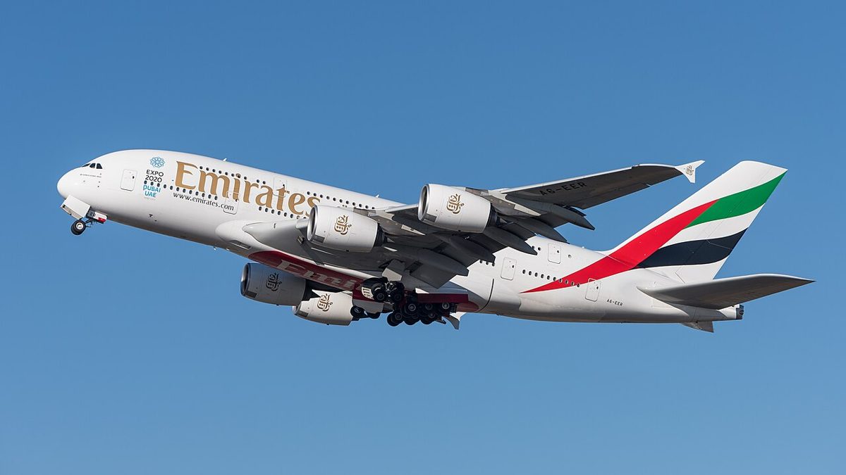 Emirates aircraft