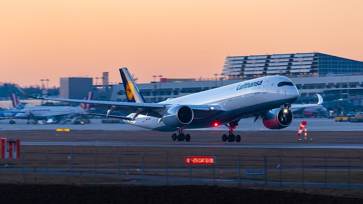 Lufthansa aircraft