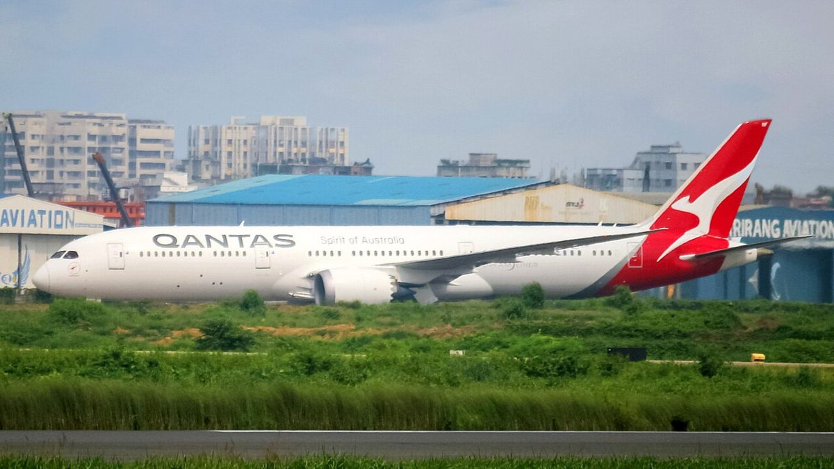 Qantas aircraft