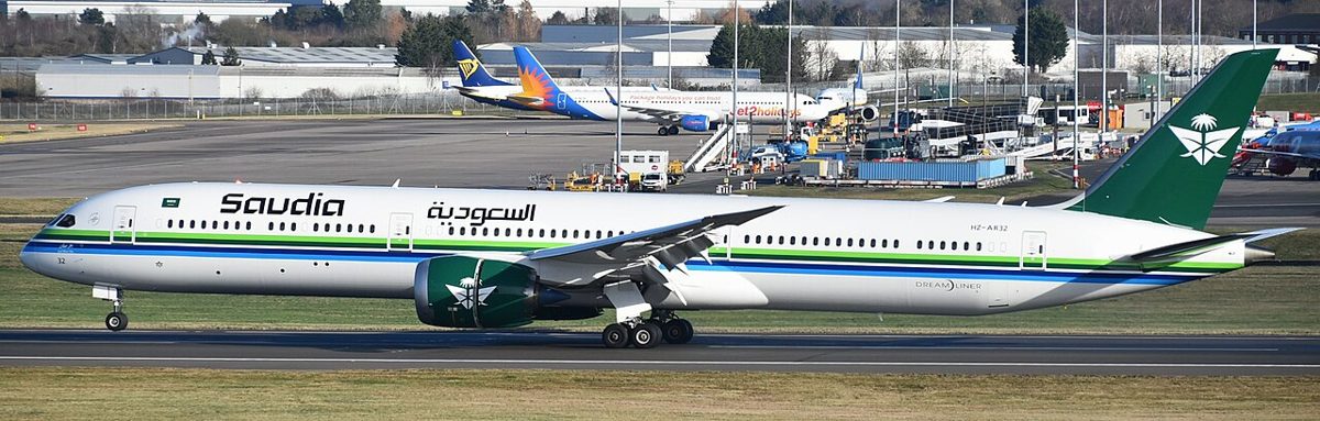 Saudia aircraft